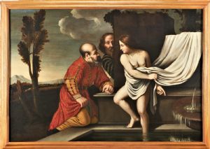 "Susanna and the Elders" SOLD